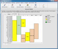 iMagic Hotel Reservation - Advanced Calendar